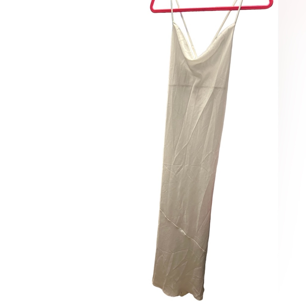 Show Me Your MuMu White Maxi Prom/Hoco Dress NWOT